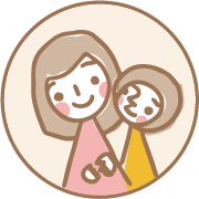 親子イラスト